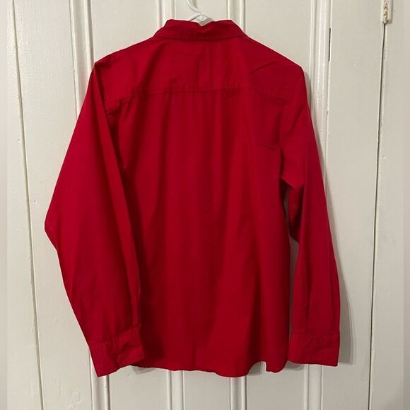 Disney Christmas Mickey and Snoopy long sleeve button down - Picture 6 of 6